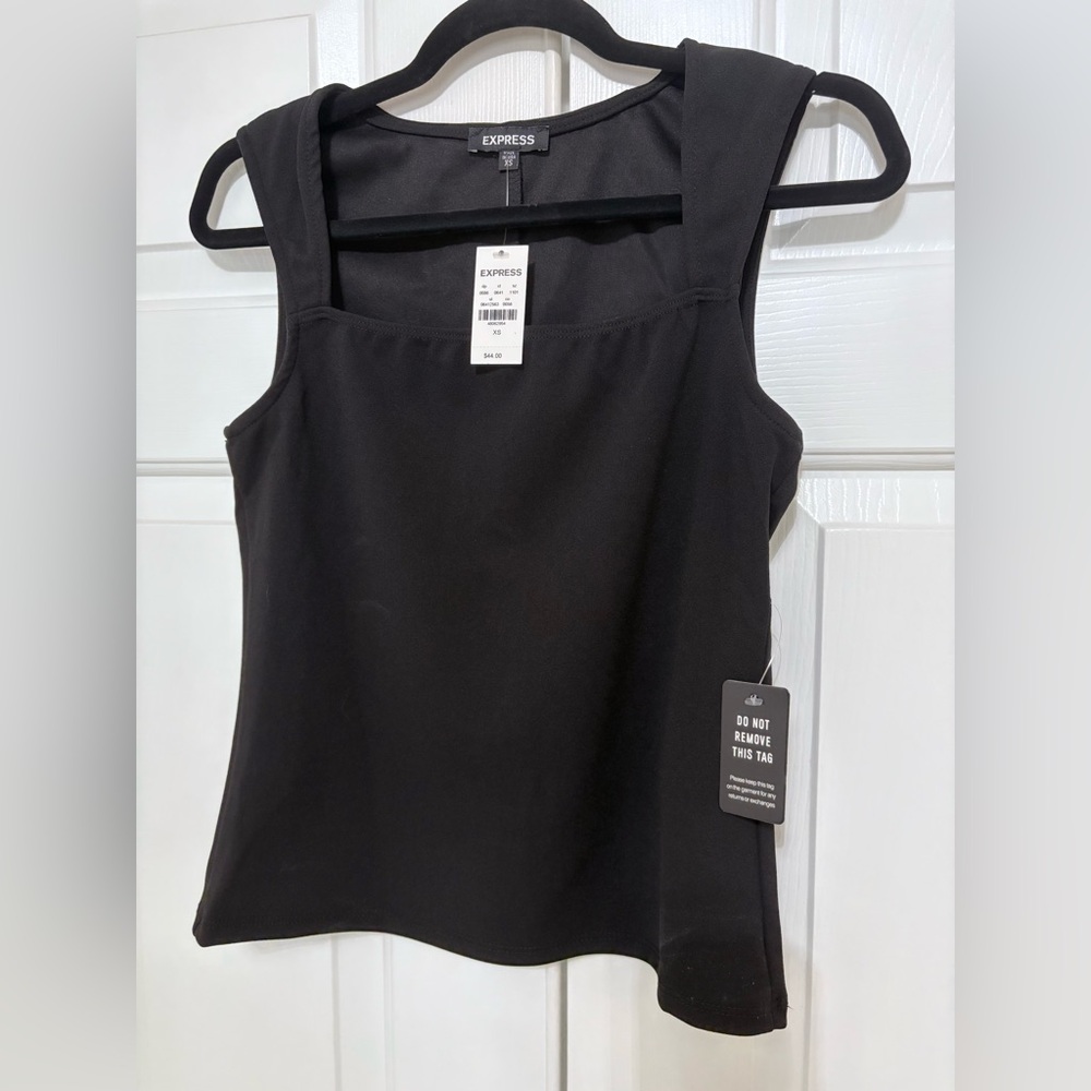 NWT Express Women's Classic Black Sleeveless